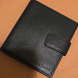 Longchamp Textured Black Women's Wallet